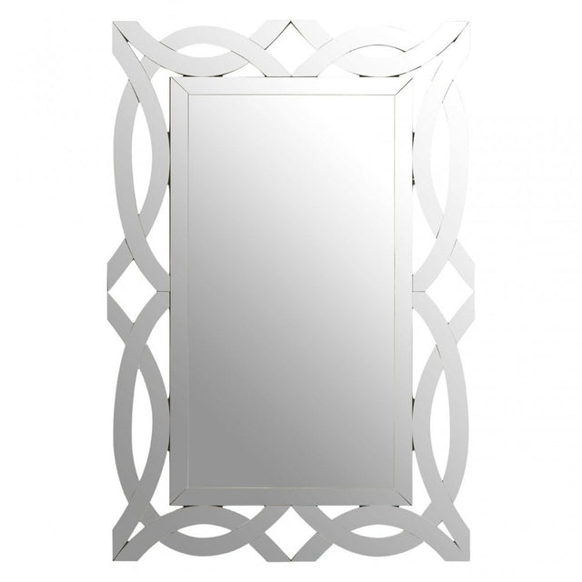 Ginnette Wall Mirror, Silver