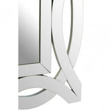 Ginnette Wall Mirror, Silver