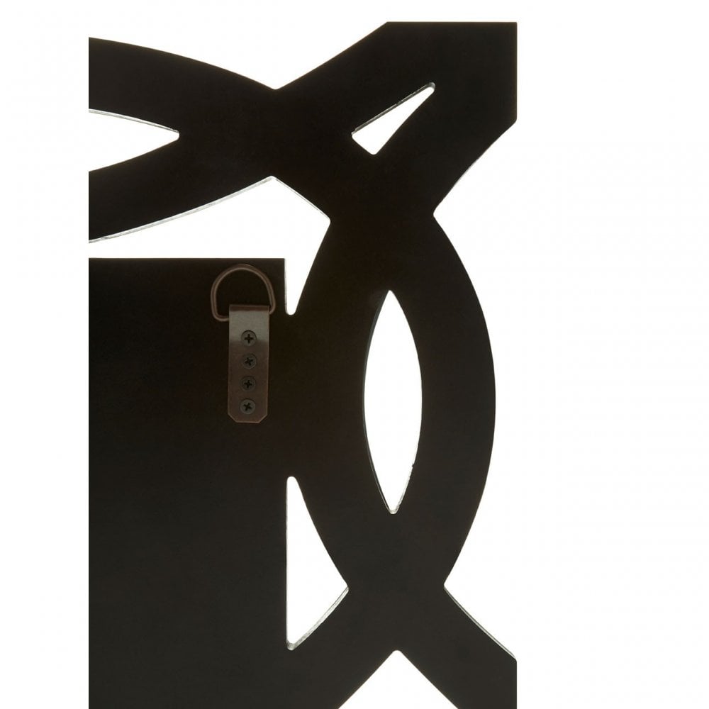 Ginnette Wall Mirror, Silver