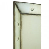 Rizzar Large Bubble Effect Wall Mirror, Glass, Plywood, Black