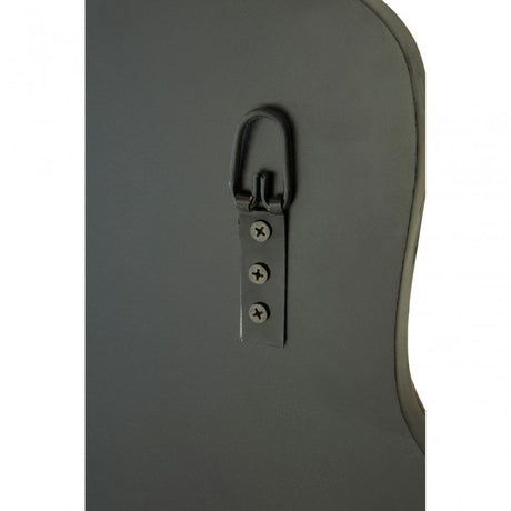 Rizzar Arched / Star Detail Wall Mirror, Glass, Plywood, Black