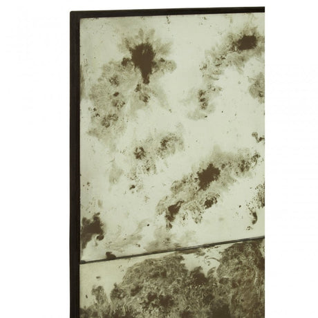 Rizzar Mozaic / Speckled Wall Mirror, Glass, Plywood, Black