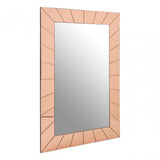 Tuskin Earl Wall Mirror, Mirrored Glass, Gold
