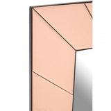 Tuskin Earl Wall Mirror, Mirrored Glass, Gold