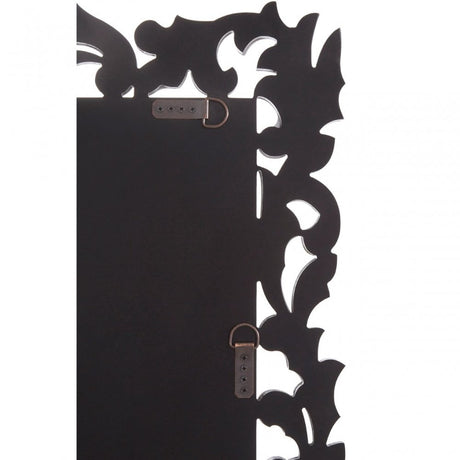 Geonna Wall Mirror, Crystal Mirror, Silver