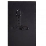 Rizzar Mosaic Asymmetric Wall Mirror, Glass, Plywood, Black