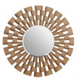Geela Wall Mirror, Crystal Mirror, Silver