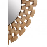 Geela Wall Mirror, Crystal Mirror, Silver