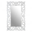 Ginny Wall Mirror, Crystal Mirror, Silver