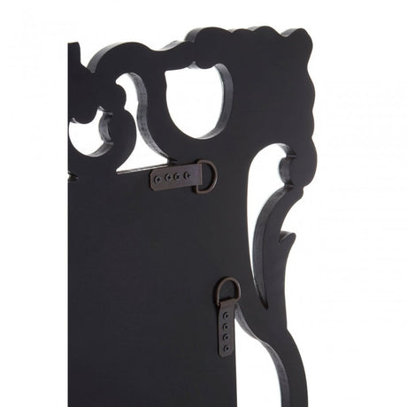 Gisela Wall Mirror, Crystal Mirror, Silver