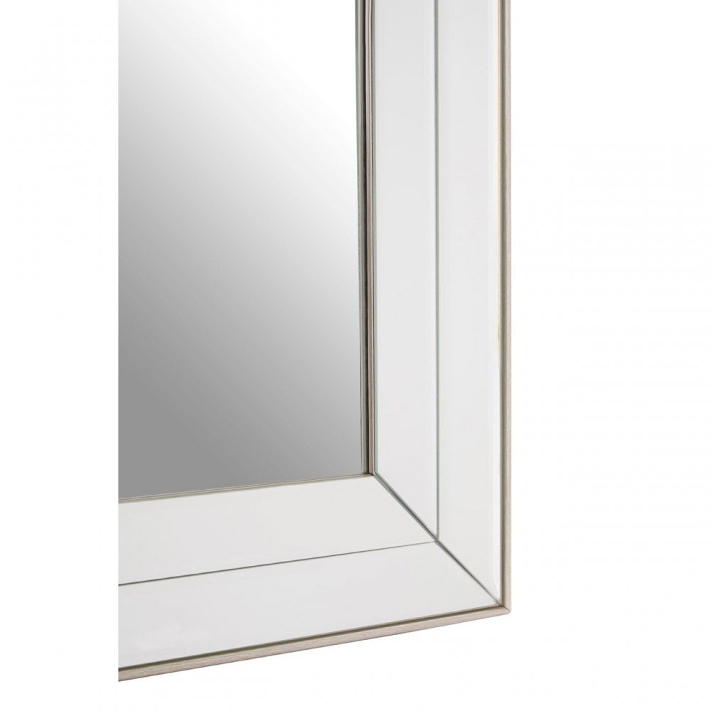 Susan Wall Mirror, Mirrored Glass, Clear