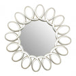 Sabatino Wall Mirror, Glass, Silver