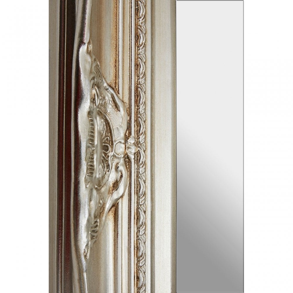 Ornate Acanthus Leaf Wall Mirror, Mirrored Glass