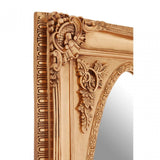 LaMon LaMon Marseille Gold Finish Oval Border Wall Mirror, Fibreglass, Mirrored Glass, Gold