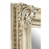 LaMon LaMon Marseille Champagne Bead / Reel Wall Mirror, Fibreglass, Mirrored Glass, Silver