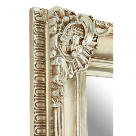 LaMon LaMon Marseille Champagne Bead / Reel Wall Mirror, Fibreglass, Mirrored Glass, Silver