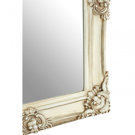 LaMon LaMon Marseille Champagne Bead / Reel Wall Mirror, Fibreglass, Mirrored Glass, Silver