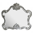 Harriet Silver Wall Mirror, Mirrored Glass, Silver