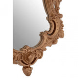Voyage Gold Finish Wall Mirror, Mirrored Glass, Gold