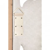 Rectangular Wall Mirror with Silver Finish, Mirrored Glass, Silver