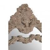 Vasari Wall Mirror, Mirrored Glass, Grey