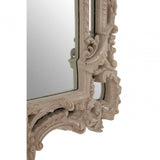 Vasari Wall Mirror, Mirrored Glass, Grey