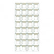 Multi Glass Bevelled Wall Mirror, Wood, Mirrored Glass, Clear