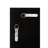Multi Glass Bevelled Wall Mirror, Wood, Mirrored Glass, Clear