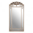 Bevelled Mirror with Champagne Finish, Wood, Mirrored Glass, Silver