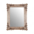 Georgia Silver Wall Mirror, Mirrored Glass, Wood, Silver