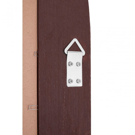 Gloria Stone Grey Wall Mirror, Mirrored Glass, Wood, Grey