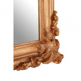 Georgia Gold Wall Mirror, Mirrored Glass, Wood, Gold