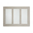 Gail Ash / Gold Frame Wall Mirror, Mirrored Glass, Wood, Silver