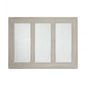 Gail Ash / Gold Frame Wall Mirror, Mirrored Glass, Wood, Silver