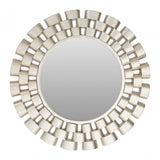 Champagne Wall Mirror, Mirrored Glass, Silver