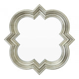 Simi Wall Mirror, Mirrored Glass, Silver
