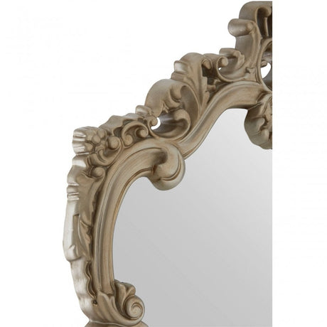 Selma Wall Mirror, Mirrored Glass, Gold