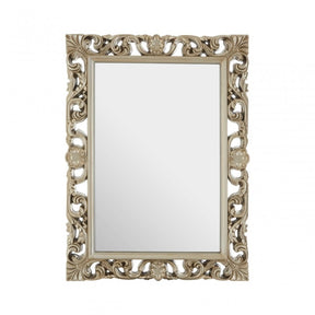 Satu Wall Mirror, Mirrored Glass, Gold