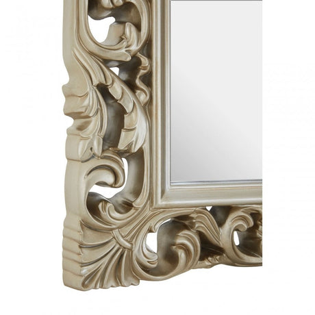Satu Wall Mirror, Mirrored Glass, Gold
