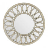 Serlina Wall Mirror, Mirrored Glass, Gold