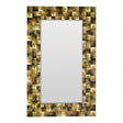 Horn Wall Mirror, Wood, Mirrored Glass
