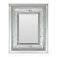 Wallis Wall Mirror, Wood, Mirrored Glass, Silver