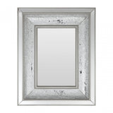 Wallis Wall Mirror, Wood, Mirrored Glass, Silver