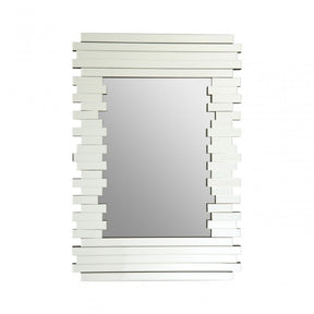 Rectangle Wall Mirror, Wood, Mirrored Glass