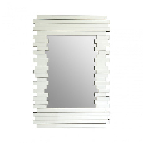 Rectangle Wall Mirror, Wood, Mirrored Glass
