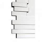 Rectangle Wall Mirror, Wood, Mirrored Glass