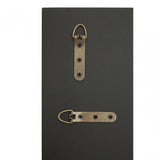 Soho Copper Wall Mirror, Wood, Mirrored Glass, Copper