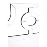 Wall Mirror, Wood, Mirrored Glass, Silver