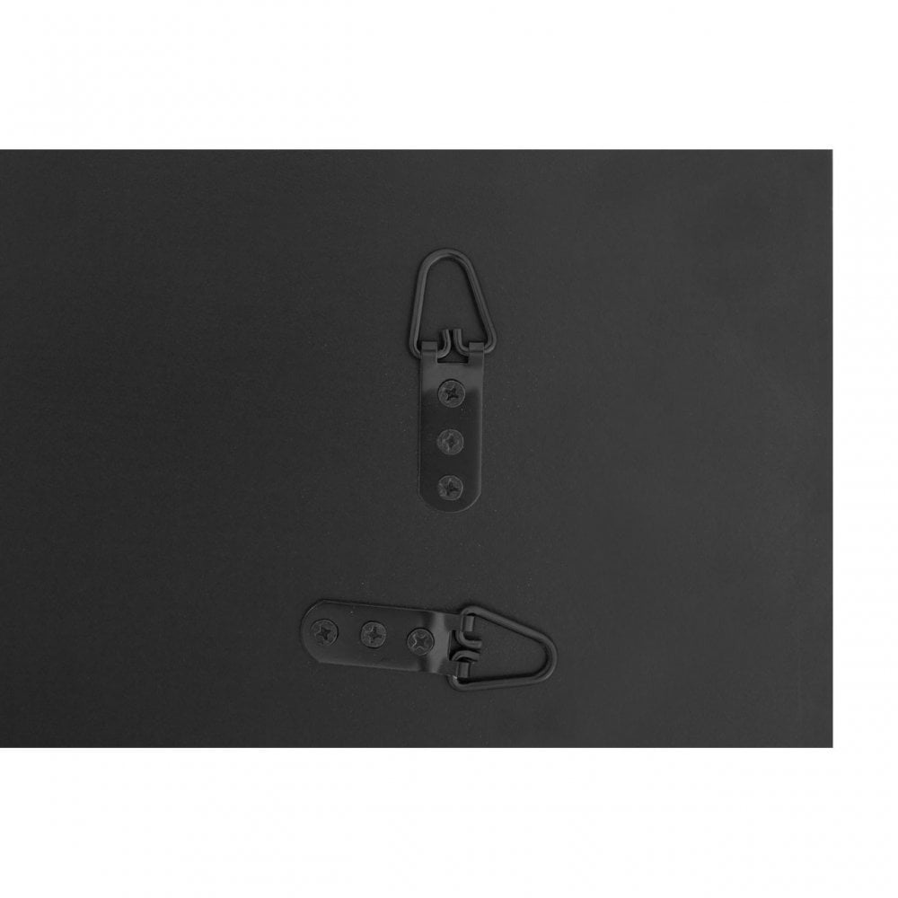 Rectangular Wall Mirror, Wood, Mirrored Glass, Silver