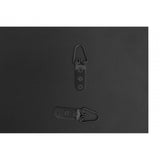 Rectangular Wall Mirror, Wood, Mirrored Glass, Silver